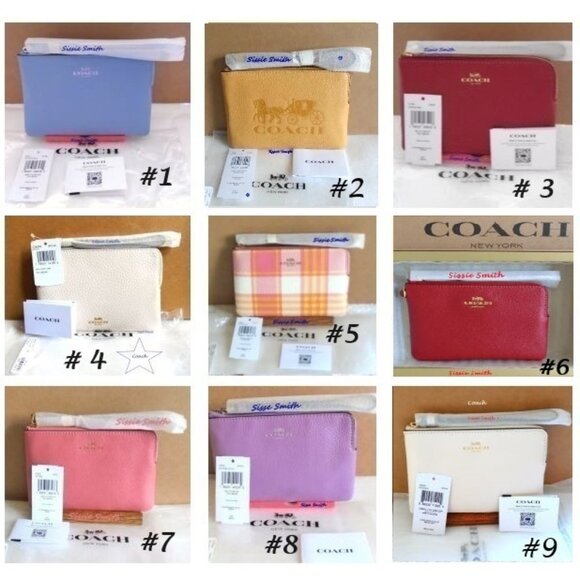 🎄Coach Wristlets Bundle of 3, U Pic - Picture 2 of 11